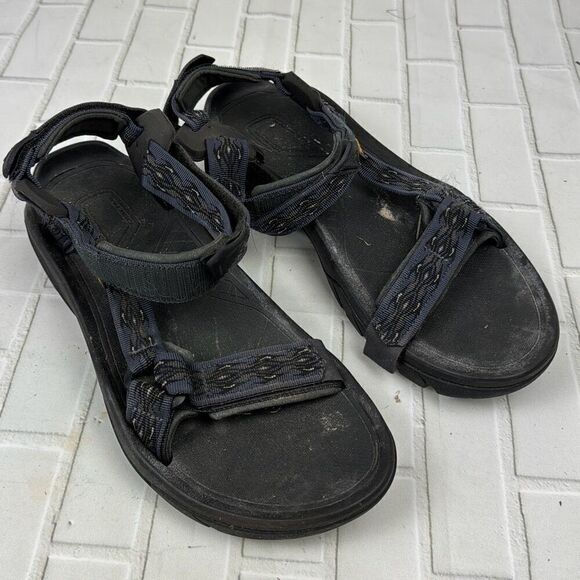 TEVA Terra FI 5 Sports Sandals Mens Hiking Universal Size 12 Madang Blue 1102456 - Picture 1 of 9